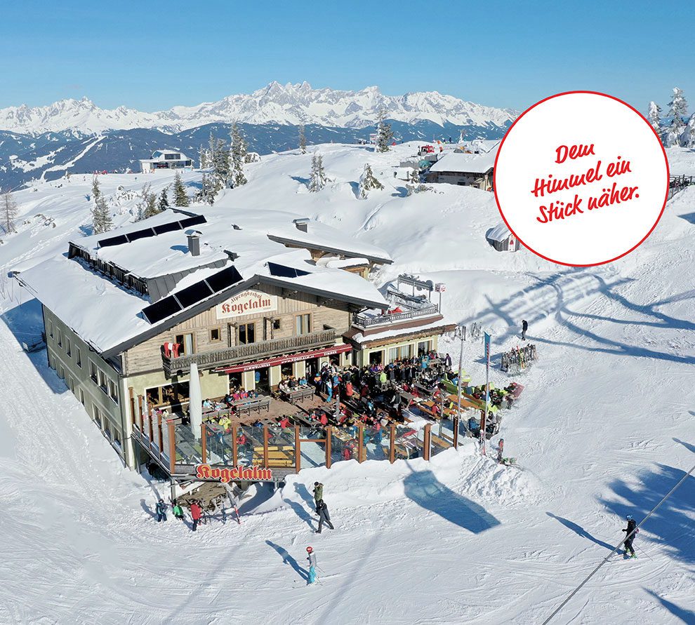 Traumhafte Panoramalage am Berg im Snow Space Salzburg, Ski amadé zwischen Wagrain und Flachau