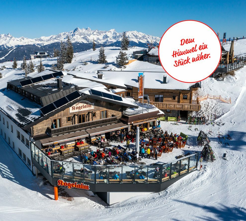 Traumhafte Panoramalage am Berg im Snow Space Salzburg, Ski amadé zwischen Wagrain und Flachau