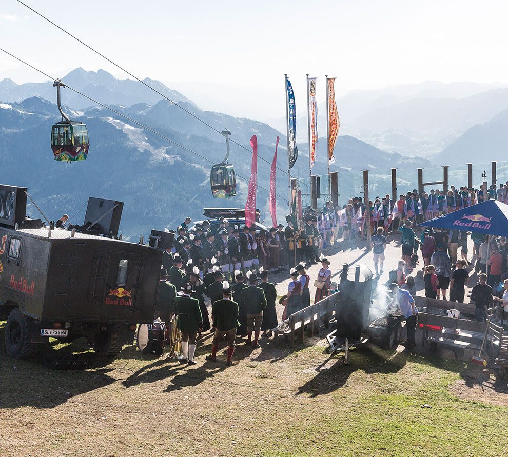 Red Bull X-Alps - Veranstaltungen auf der Kogelalm
