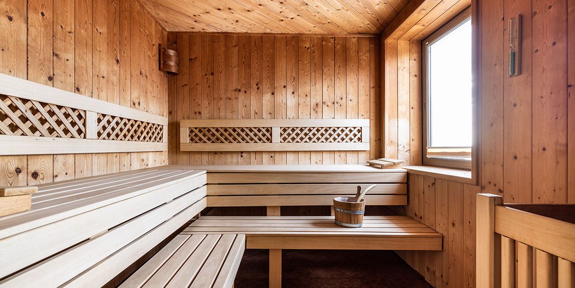 Sauna · Alm-Wellness auf der Kogelalm in Flachau – Wagrain